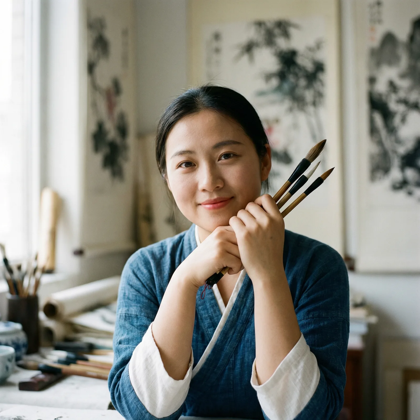 画师林清浅 - 集芳阁 签约画师